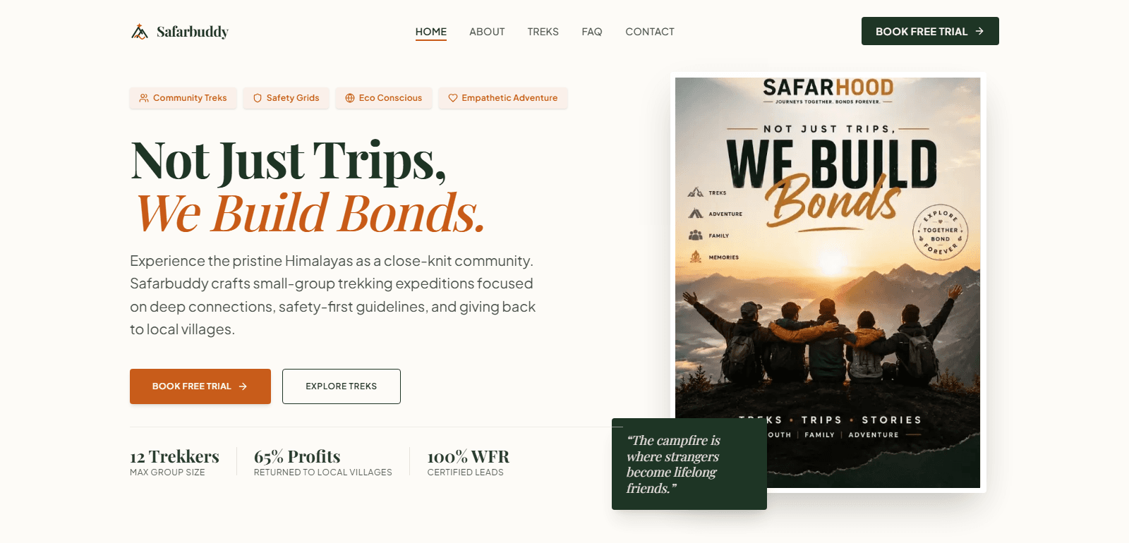 Safarbuddy homepage